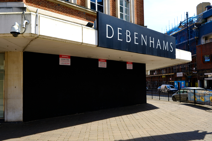 store closures vacancies covid-19 pandemic lockdown reopening