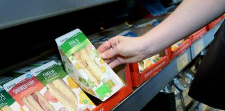 Aldi to trial fully recyclable sandwich packaging