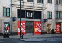 Gap deep dive UK store closures