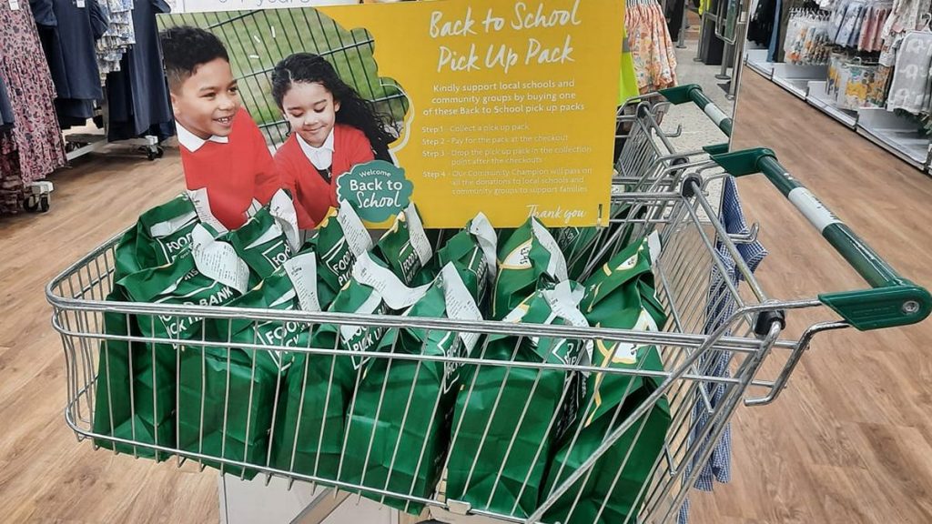 Morrisons launches back-to-school packs for shoppers to donate to help struggling families in time for the new school year.