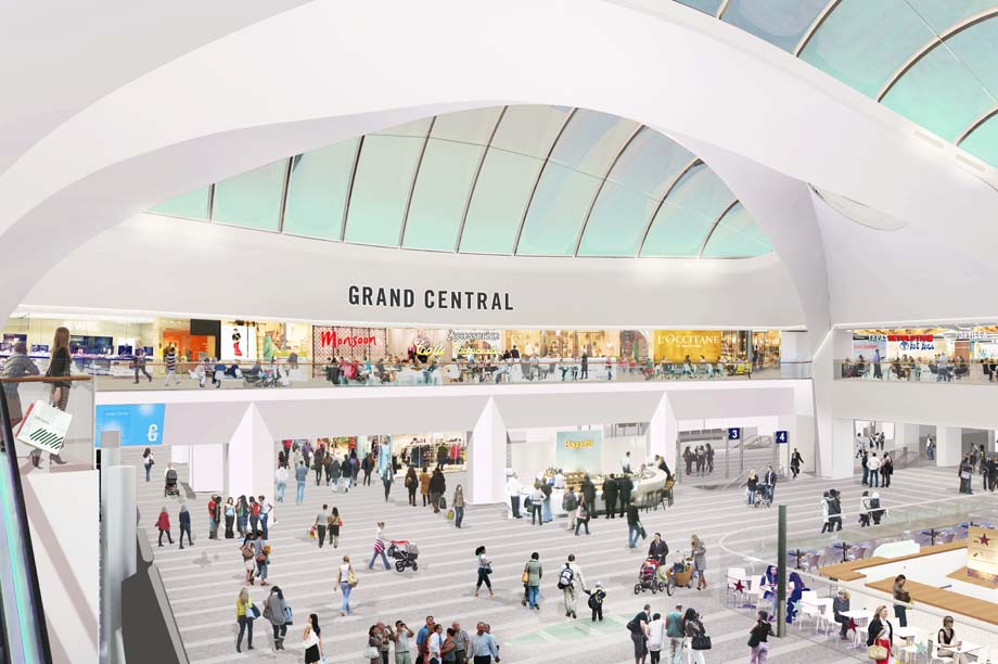 Hammerson has completed the upgrade to the Grand Central shopping centre’s New Street Mall in Birmingham.