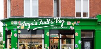 Anya Hindmarch has launched its Fruit & Veg greengrocer store concept, which will be available to visit until September 25.