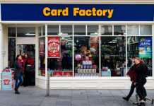 Card Factory sales return to pre-Covid levels over Christmas