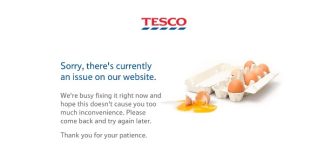 Tesco's website and app have crashed, with shoppers unable to order goods and track deliveries.
