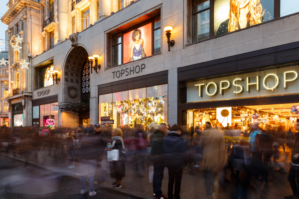 The empty Topshop Oxford Circus store is being redeveloped by Ikea
