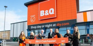 B&Q’s has officially opened one of its larges stores in the last decade in Colchester.