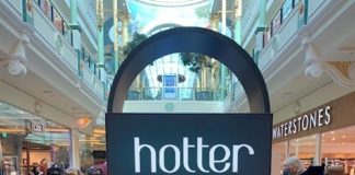 Footwear brand Hotter Shoes has opened the doors to its first pop-up store in the Trafford Centre in Manchester.