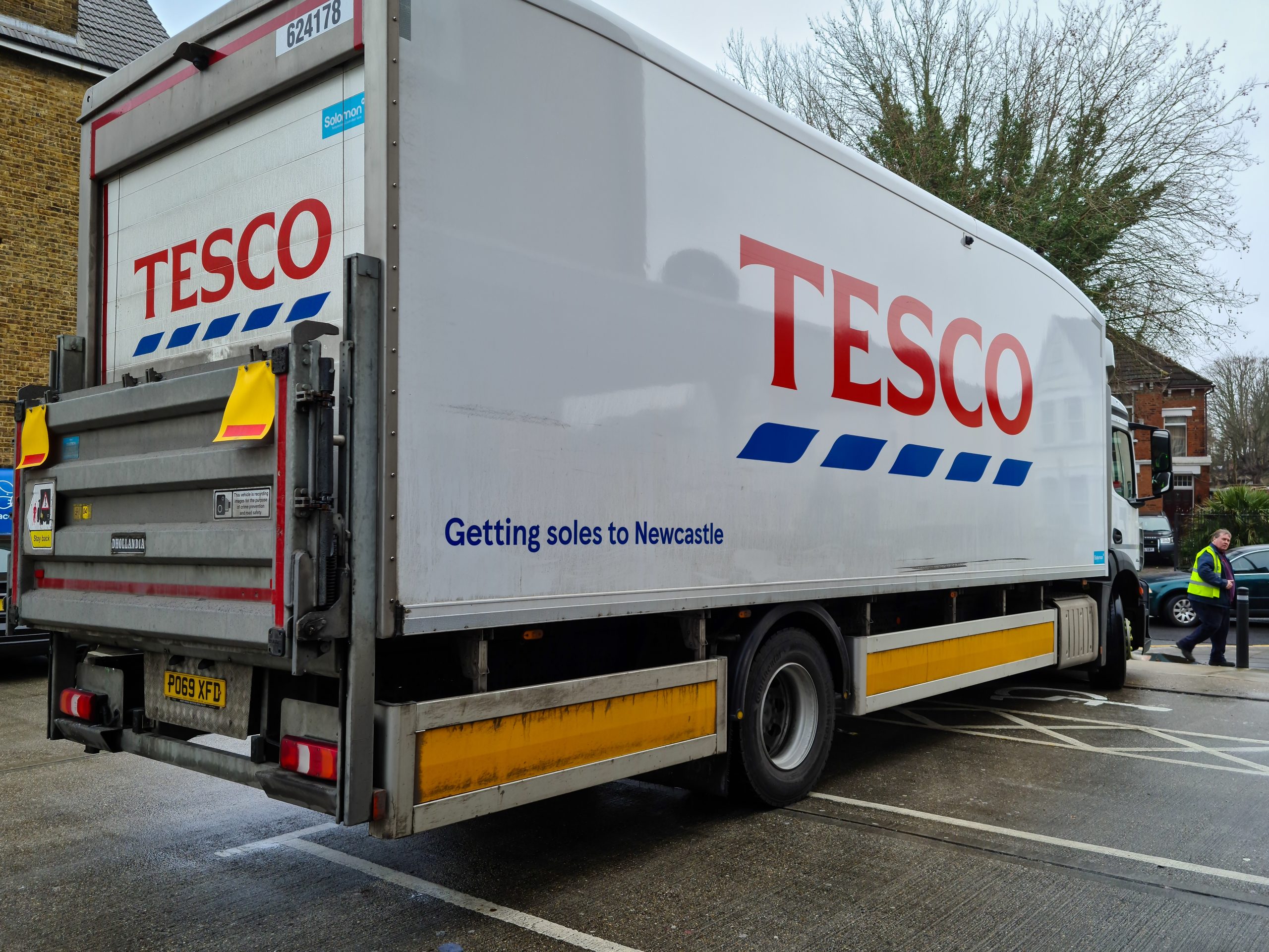 Tesco Christmas delivery