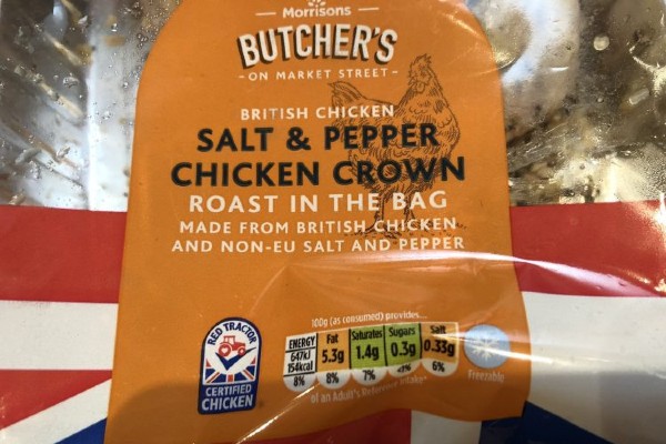 Supermarket chain Morrisons has backtracked after advertising a ‘British’ chicken made with‘non-EU salt and pepper’.