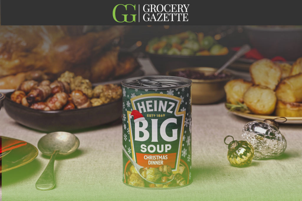 Heinz has launched a Christmas Dinner soup complete with turkey, Brussels sprouts and pigs in blankets in a move sure to bring joy to consumers fretting over empty shelves this festive season.