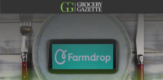 Farmdrop site on Iphone