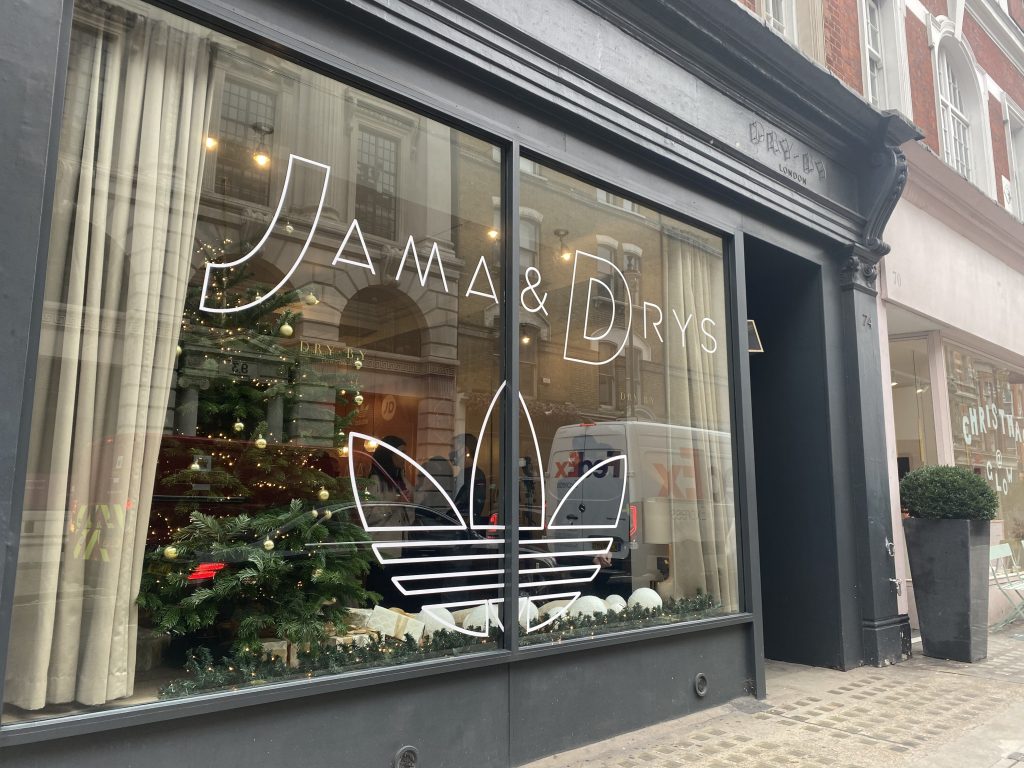 Maya Jama has partnered with JD Sports & Adidas to create her very own pop-up beauty salon to help get shoppers Christmas party ready.