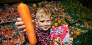 Morrisons gives customers free wonky Carrots for Rudolph