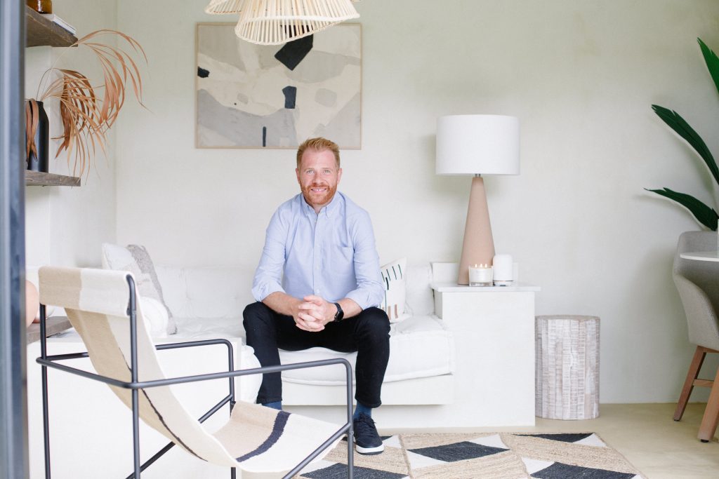 Oliver Mennell sits down