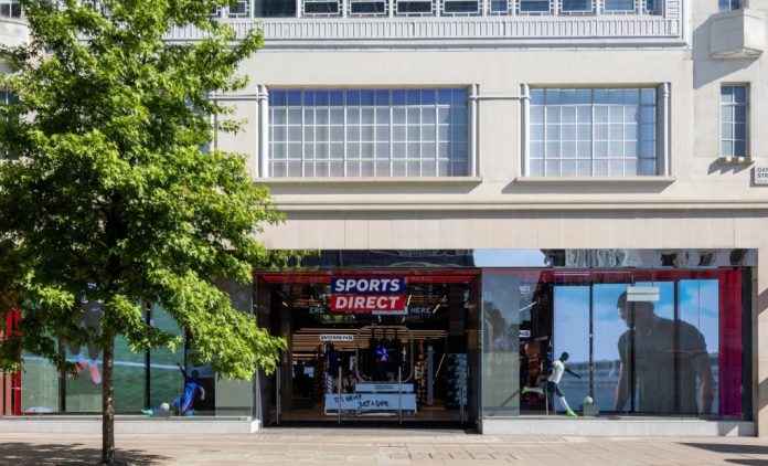 Sports Direct dtorefront - Frasers Group