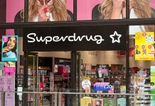Superdrug beauty storefront