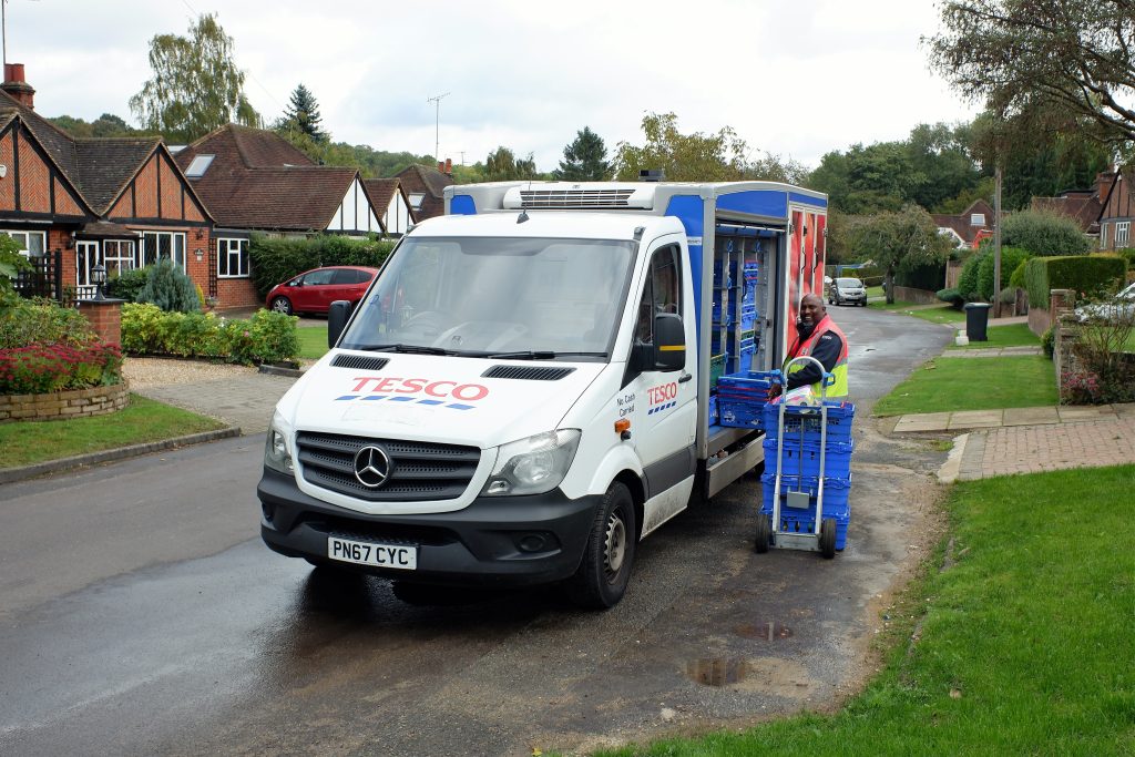 A former Tesco chief has said he was “humbled” to receive a knighthood on behalf of those who “put feeding the country first” during the pandemic.