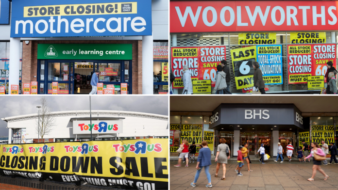 These are the top 5 most missed retailers from the UK high street, according to new research from Raisin UK.