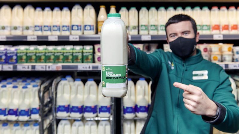 Morrisons scrapped use by dates on milk in favour of ‘sniff test’