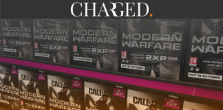 Activision's Call of Duty games on shelf