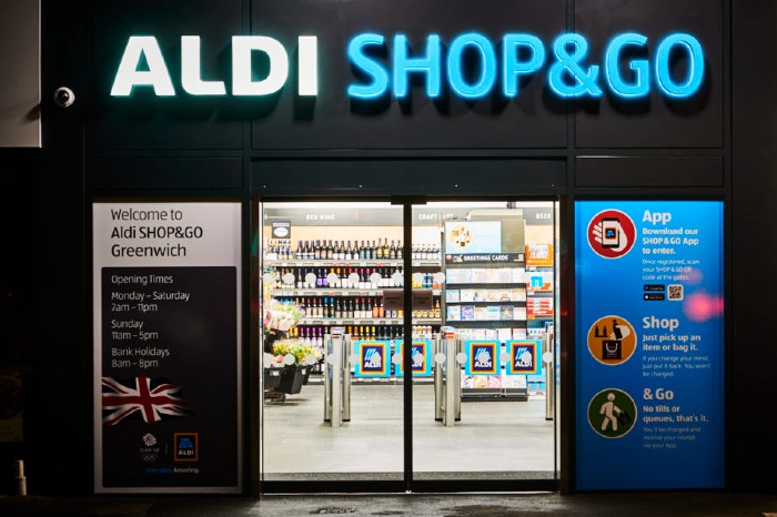 Aldi opened Shop&Go in Greenwich earlier this month