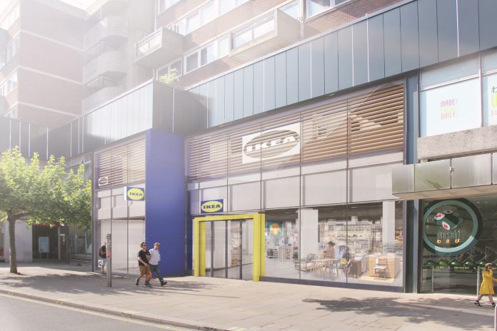 Ikea Hammersmith is its first small format store in the UK