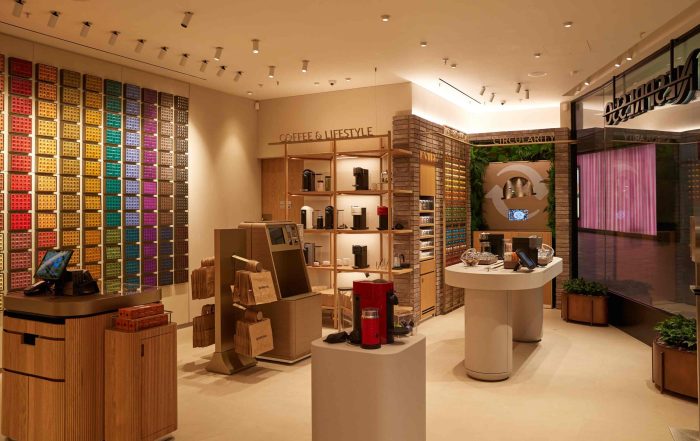 Nespresso's new experiential store has opened in Trinity Leeds