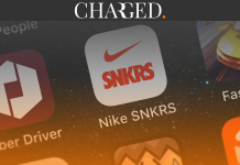 Nike SNKRS app on phone screen