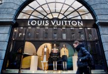 LVMH Moët Hennessy Louis Vuitton recorded revenue of 64.2 billion euros in 2021, up 44 percent compared to 2020 and up 20 percent compared to 2019.