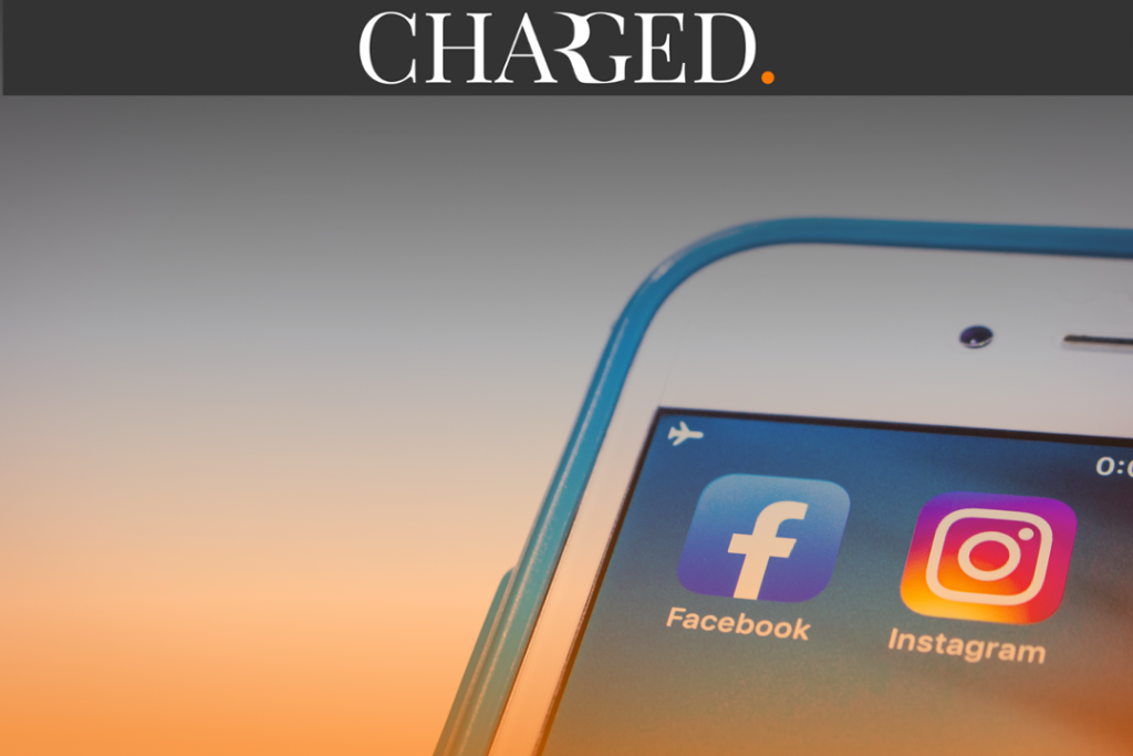 Facebook and Instagram apps on iPhone screen