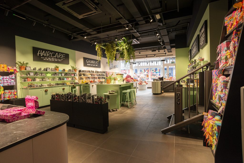 Lush has unveiled its new concept store in Leicester