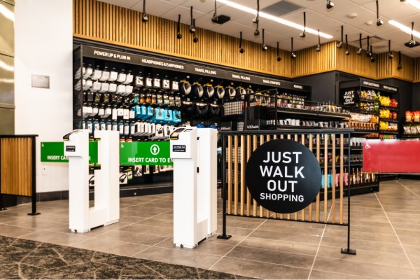 WHSmith has finally debuted its checkout-free store in New York City’s LaGuardia airport after teasing its opening for months.