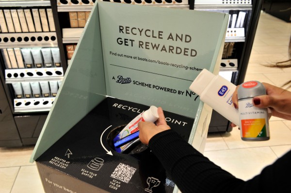 Recycle at Boots scheme sees more than one million products returned