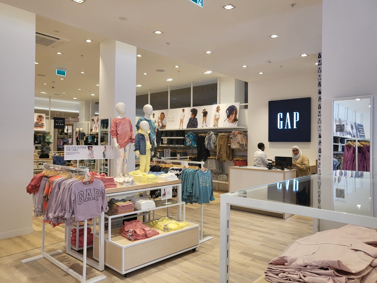 Gap opened today at Next's Oxford Street store
