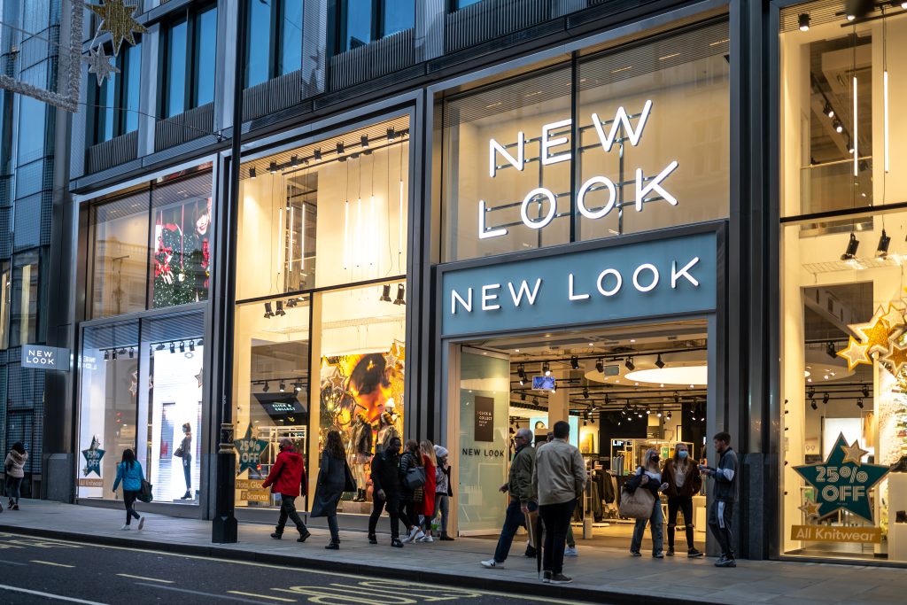 New Look store front