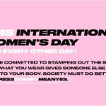 PrettyLittleThing partners with Anti-Rape Charities for #MyDressDoesntMeanYes IWD campaign
