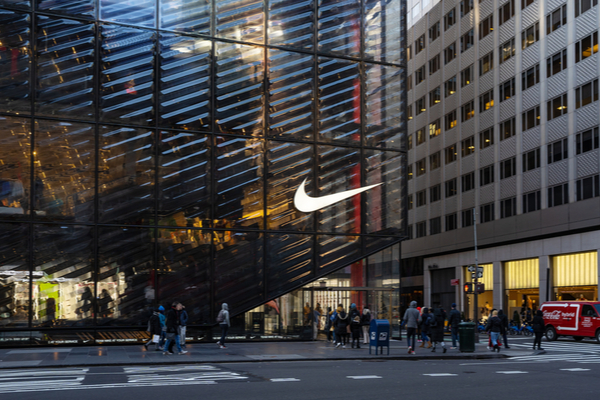 Nike reports lower profits