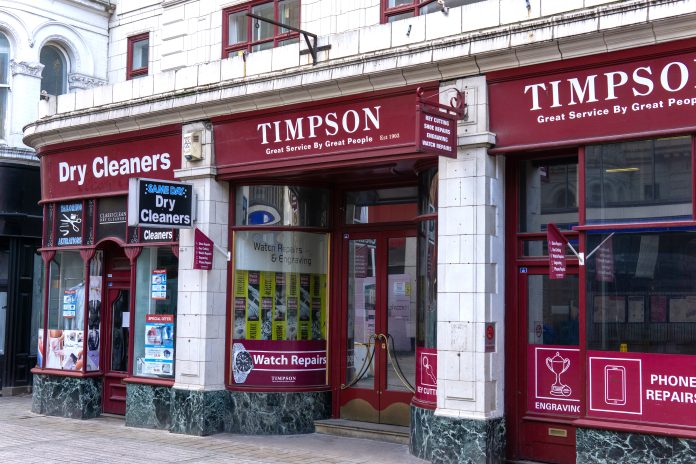 Timpson store front