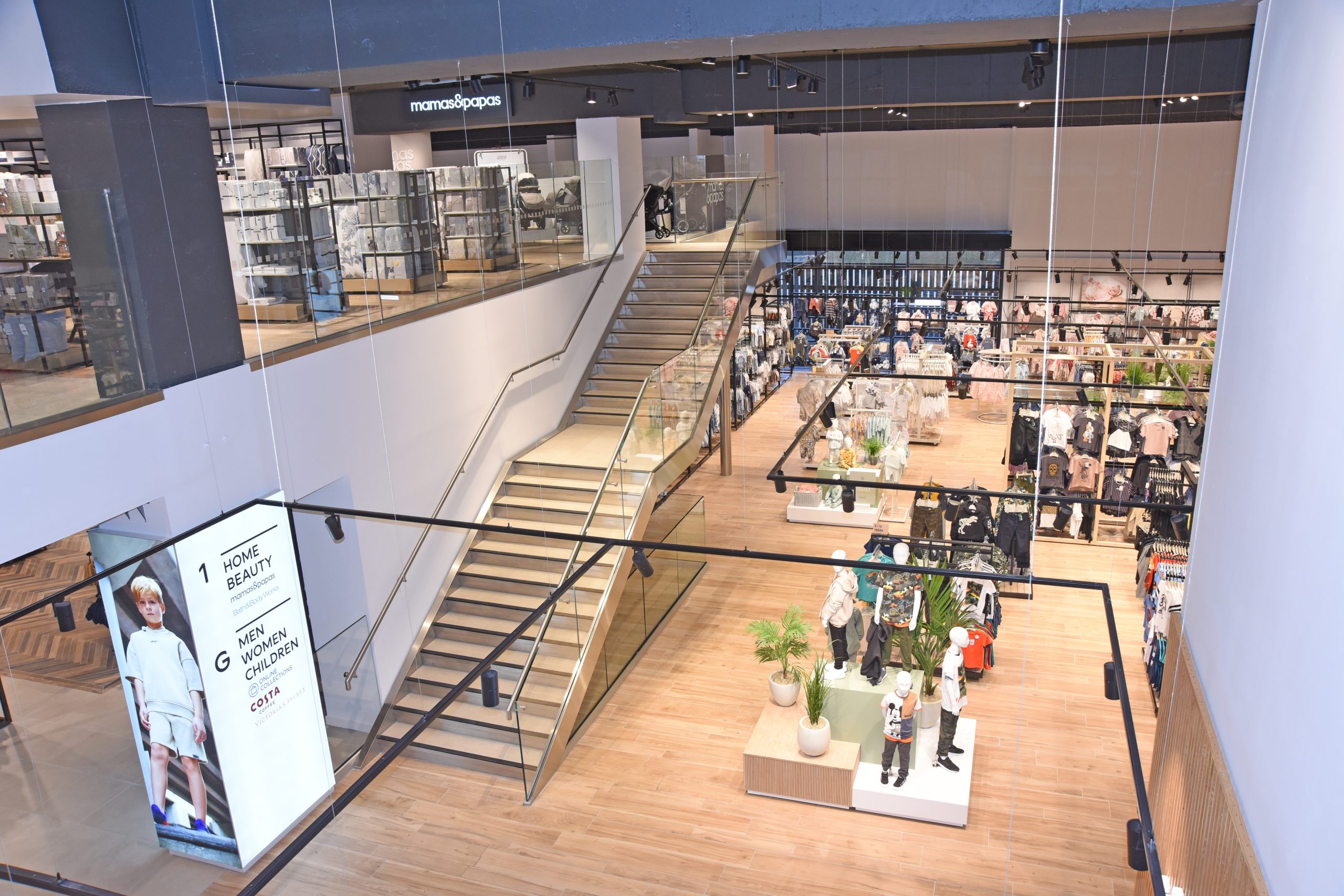 The Next department store brings together fashion, home and beauty for the first time
