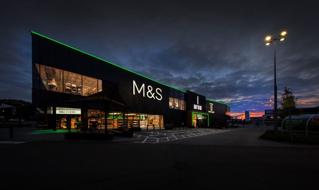 M&S has opened its new concept store in Stevenage