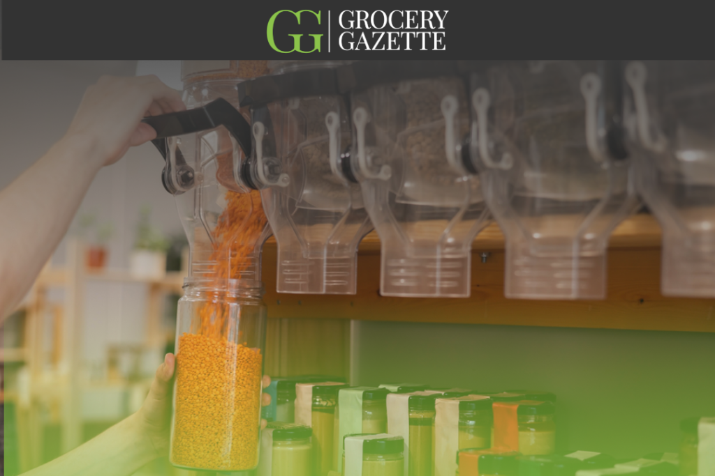 Grocery refillable section