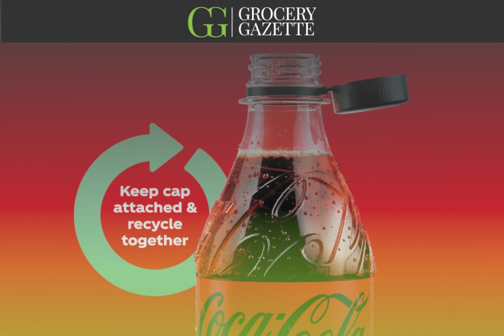 Coca-Cola recyclable cap
