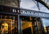 Burberry has posted a rise in full-year profit but warned that its outlook for future trading is dependent on its recovery in China.