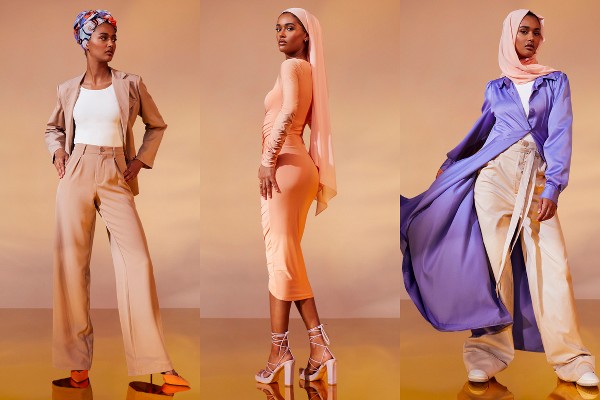 Boohoo launches its first modest collection in collaboration with Graduate Fashion Week student Sameera Mohmed