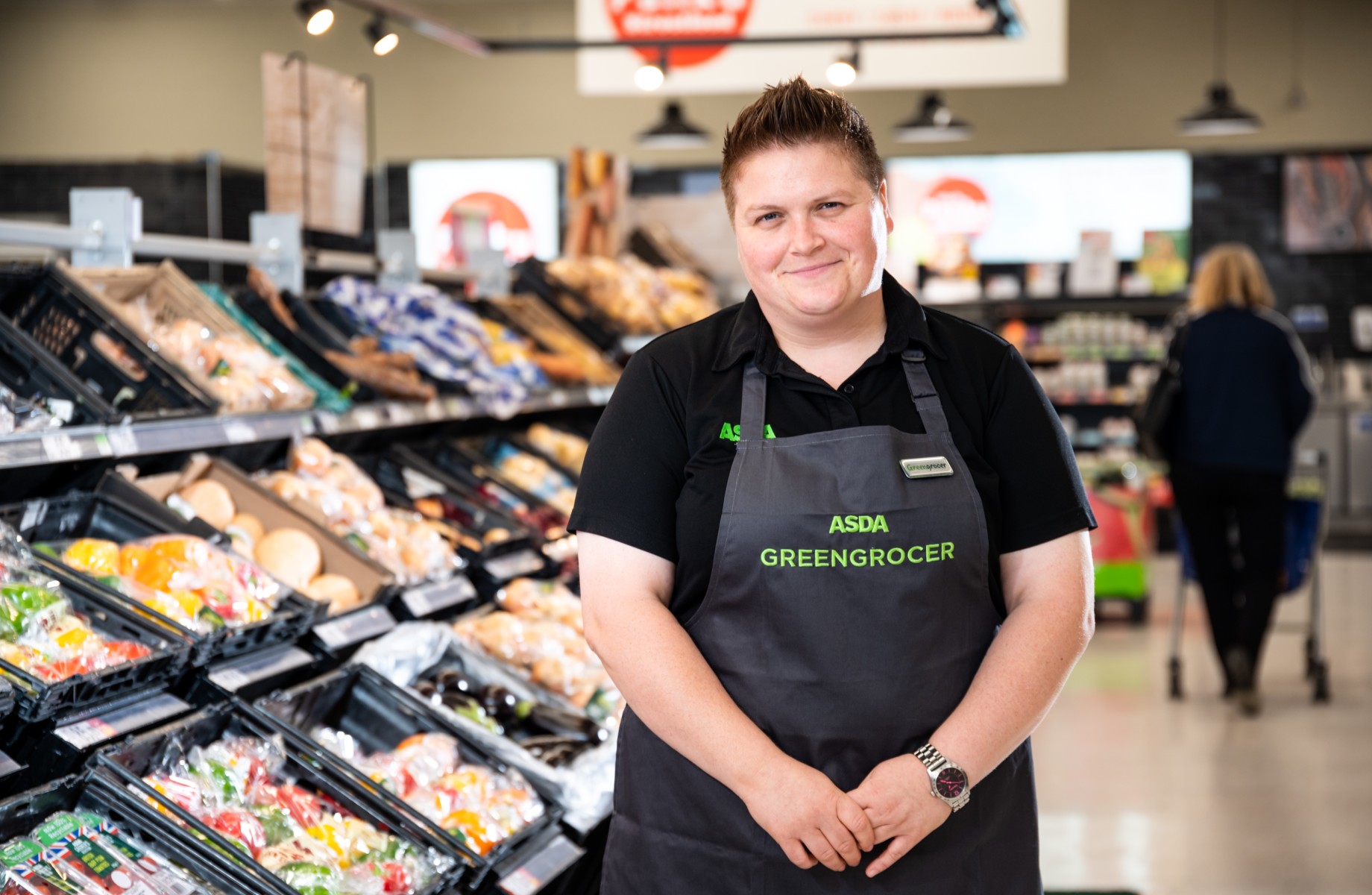 Asda has hired special greengrocers in stores