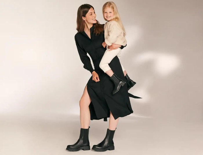 Footwear retailer Dune London is launching its debut kids footwear line, featuring "mini-me" versions of the brand's best-selling styles.