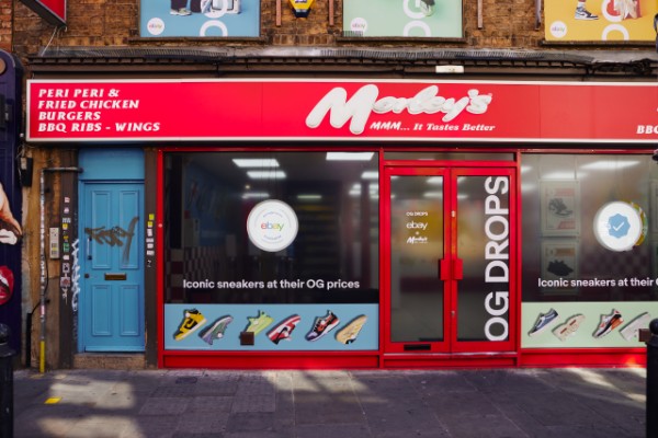 Look inside the eBay x Morley’s sneaker pop up store on Brick Lane, selling shoes for their original retail price in a unique partnership.