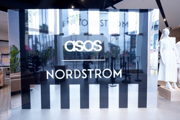 Asos has created its first stores within Nordstrom in the US