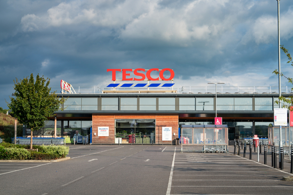 Tesco said it was maintaining its full-year profit guidance despite reporting a fall in UK and Irish sales in its latest quarter