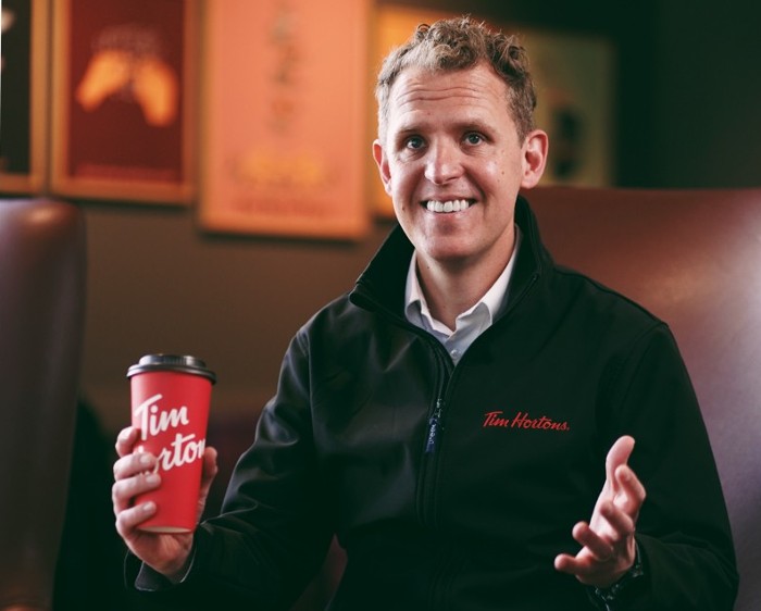 Tim Hortons chief commercial officer Kevin Hydes